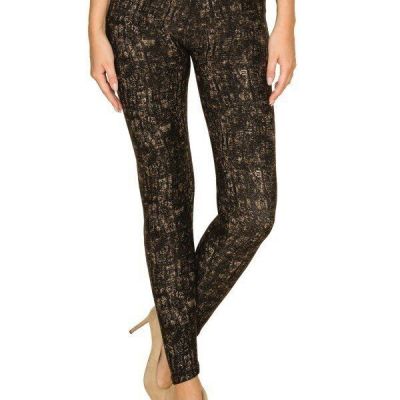 Multi Print, Full Length, High Waisted Leggings In A Fitted Style With An