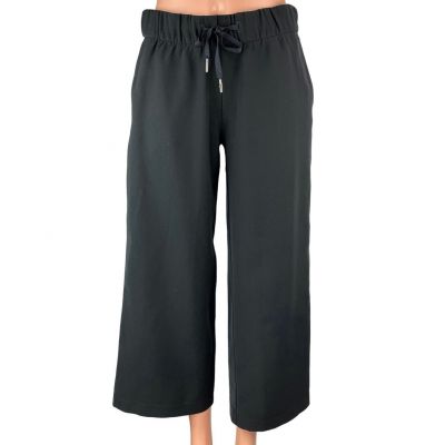 Lululemon Women's Drawstring Pocket Casual Travel Cropped Wide Leg Pants Size 4