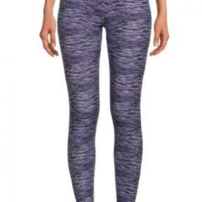 NOBO~ NEW?Junior's Crossover Crop High Rise Legging size S (3-5)~Grape streak