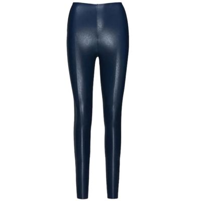 Commando Faux Leather Legging Navy Small