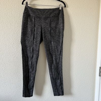 Vera Wang Simply Breath Leggings Medium Gray Gym Workout Run Lounge Athleisure