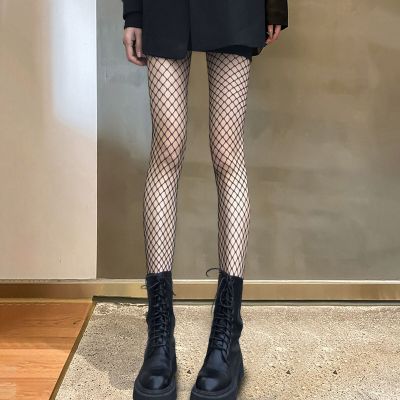 Pantyhose Mesh Match Skirt See-through Nightclub Pantyhose Soft