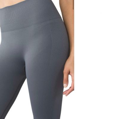 Lululemon Zone In Tight in Dark Slate Cropped Compression Leggings