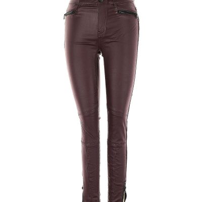 Calvin Klein Women Red Jeggings 0