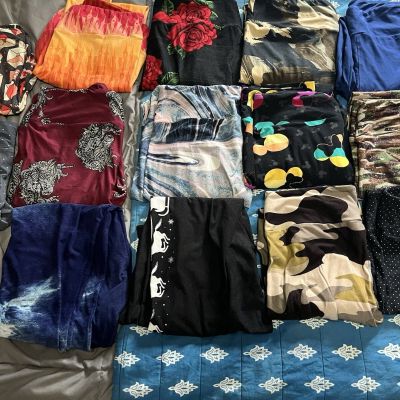 lularoe tc leggings Lot -14 Pairs