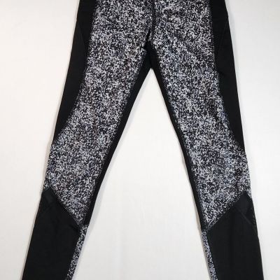 Champion High Rise Leggings Semi Sheer Leg Womens Size Small Patterned