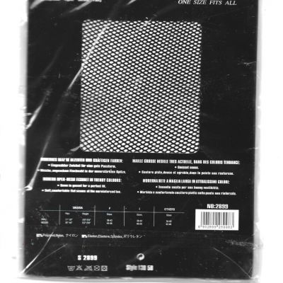 NEW Andibeiqi Upgrade Open Small Black Mesh Fishnet Tights, One Size Fits All