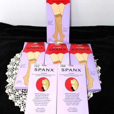 NIB Hi-Knee SPANX~  2 Pair / One Size / Nude 1 / Regular {Qty 2}