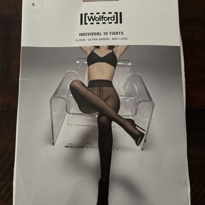 Wolford Women's US S Individual Ultra Sheer 10 Denier Tights Mat Look 18382 4273