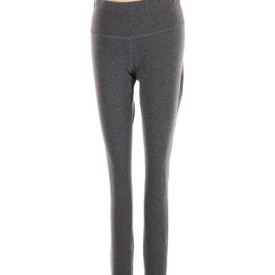 Athletic Works Women Gray Leggings 0