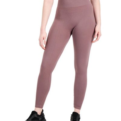 Hippie Rose Juniors' High Rise Pull On Style Seamless Leggings, Medium M