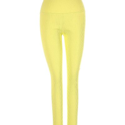 Love Tree Women Yellow Leggings S