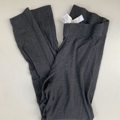 Old Navy Women Gray Leggings Stretch Sz Medium Pull On Workout Yoga CBO23