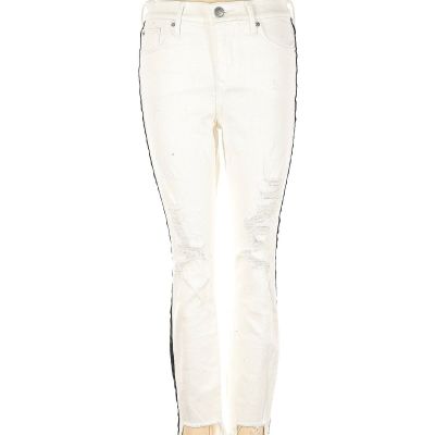 Express Women Ivory Jeggings 2