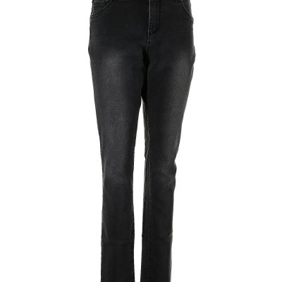 D.Jeans Women Black Jeggings 10