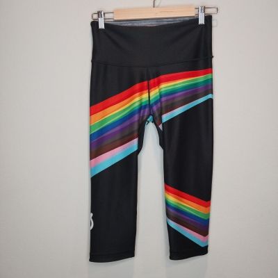 Peloton X With Black Rainbow LeggingsWomen's Activewear Size Small