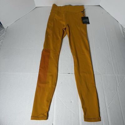 Savage x fenty leggings Size Small  Yellow Mustard Womens Highrise Gym Workout