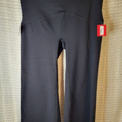 SPANX Booty Boost Active Ankle Flare Leggings Black Nwt Size 1X Petite