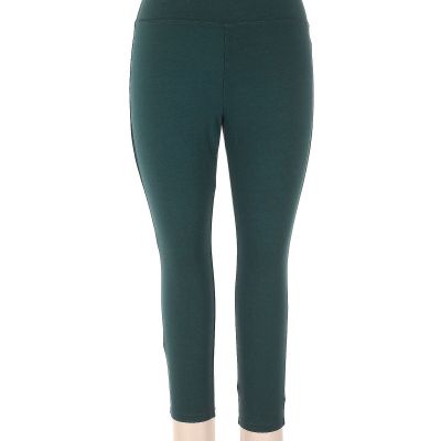 Mossimo Supply Co. Women Green Leggings XL