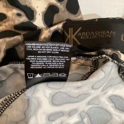 kardashian kollection leggings Leopard Print