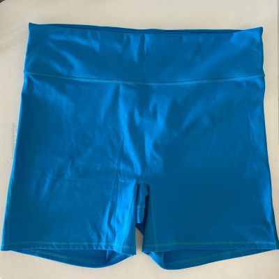 Fabletics Motion 365 High-Waisted Blue Shorts  6