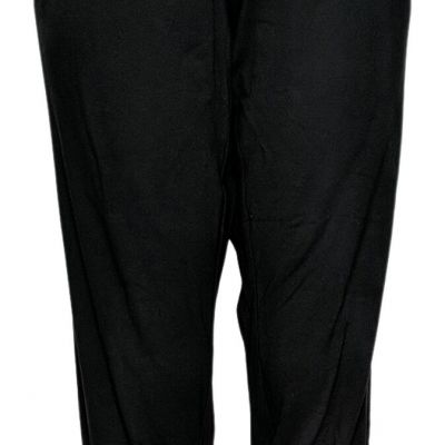 Sport Savvy Petite All Day French Terry Pull On Jogger Women's Leggings Black