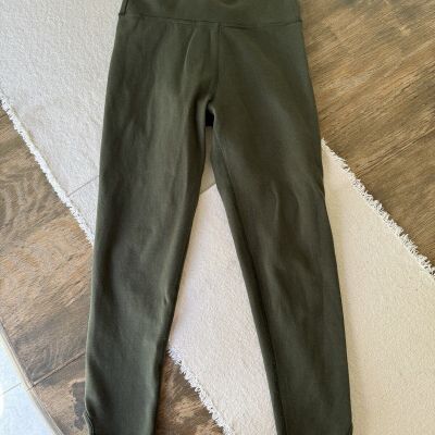 Free People Olive Green Leggings. Leggings. Free People. Workout Leggings.