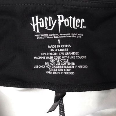 Torrid Harry Potter Spells Leggings Women's Black ~ Stupefy ~ Incendio Size 1