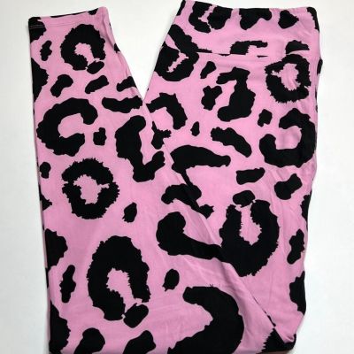 NEW LuLaRoe TC Leggings PINK BLACK LEOPARD CHEETAH Spots Wild ANIMAL Sexy Diva