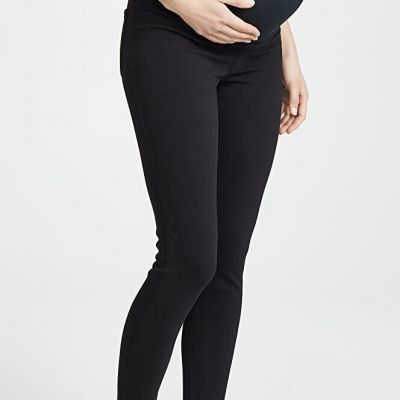 NEW SPANX Maternity Mama Ankle Jean-ish Leggings - 20154R - Black - Large