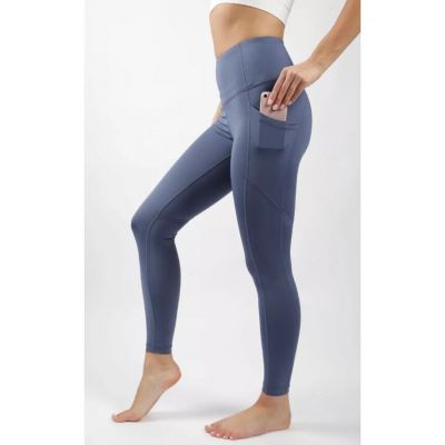 90 Degree by Reflex Women's High Waist Workout Power Flex Yoga Leggings Size M