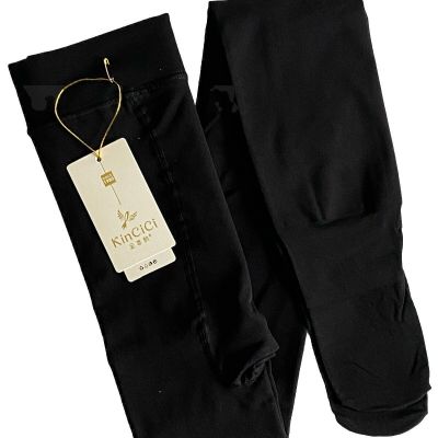 Black Micro Pressure Comfort Tights OS  With Thinned Feet