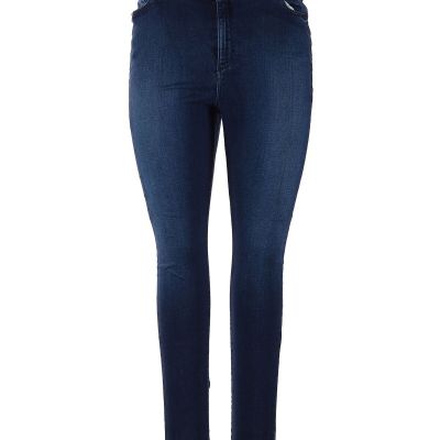 ASOS Women Blue Jeggings 34W