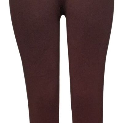 Breezies Seamless Cotton Legging Women's Plus Sz Leggings 1X Brown