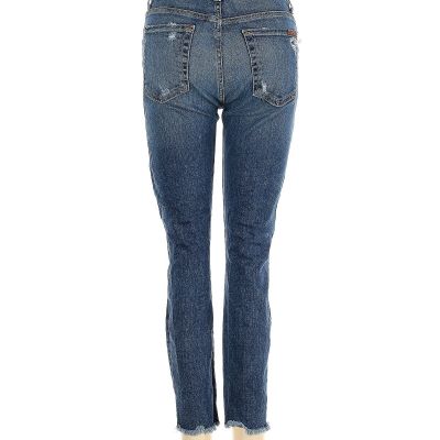 7 For All Mankind Women Blue Jeggings 27W