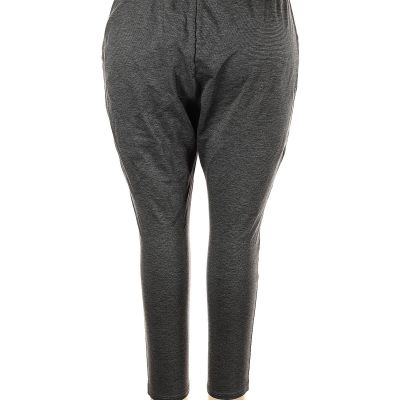 Philosophy Republic Clothing Women Gray Leggings 3X Plus