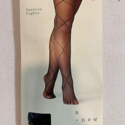 a New Day Women's Tights Cross Hatch Fishnet Size L/XL