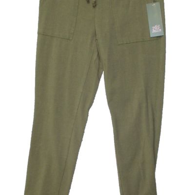 Women's High Waisted Pocket Leggings - Wild Fable - Olive Green Size XS