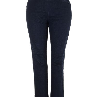 Croft & Barrow Women Blue Jeggings 18 Plus