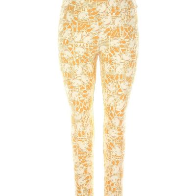 Lularoe Women Yellow Leggings 1X Plus