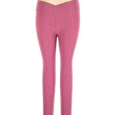 Assorted Brands Women Pink Leggings XL