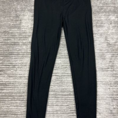 Ready To Go Leggings Womens 1X Black Polyester Blend Gym Yoga Atheisure