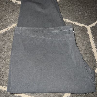 J. Jill Women’s Gray Pima Cotton Capri Leggings Size 4X