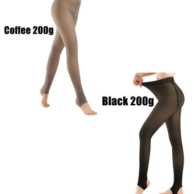 Women's Winter Warm Fleece Lined Legging Thick Full Length Slim Thermal Pants US