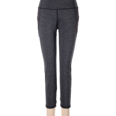 Jadelynn Brooke Women Gray Leggings M