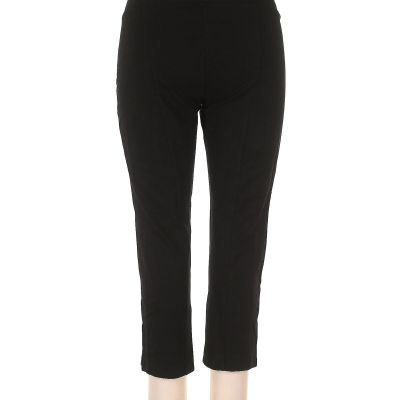 Avenue Women Black Leggings 14 Petites