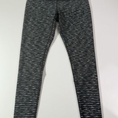 Zella Leggings Yoga Pants Women’s Size L Running Training Workout Black/White