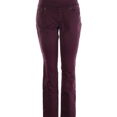 Jag Jeans Women Red Jeggings 6 Petites