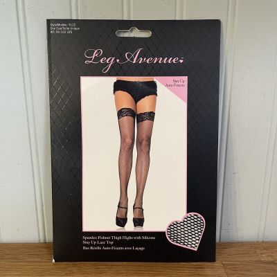 NEW Leg Avenue Fishnet Thigh High Stockings