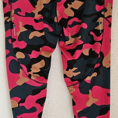 Rag Leggings Pants Womens Size 2X Multicolor Camouflage